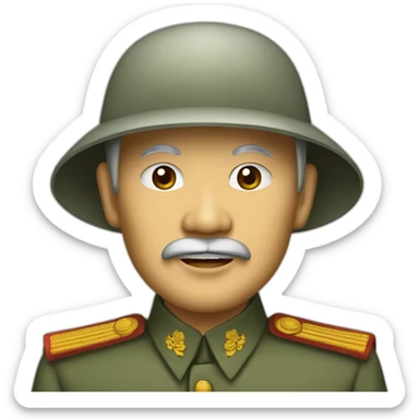 ho chi Minh, vietnam ruler sticker