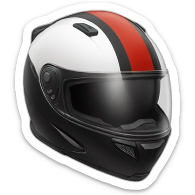 motorbiker's helmet sticker