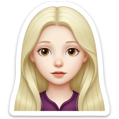 aesthetic girl sticker