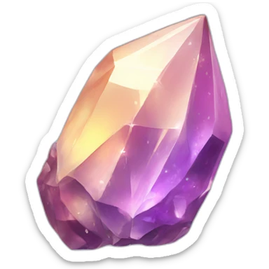 crystals sticker