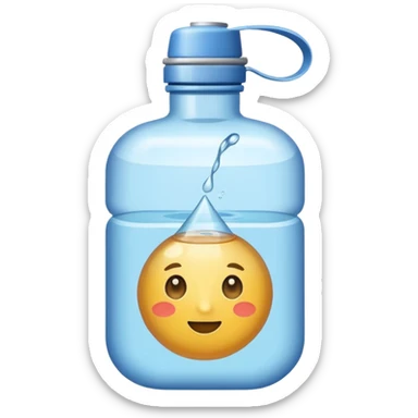 water canteen sticker