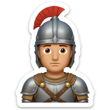 roman knight tired sticker