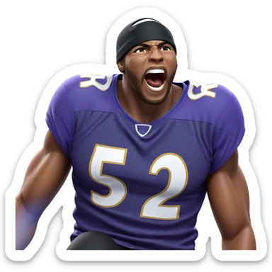 boy in sporty hat sticker