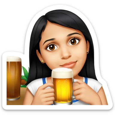 Cerveza Drinker sticker