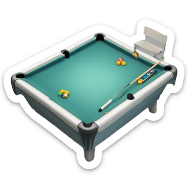 I‘m open for pool  sticker