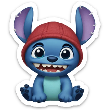 Stitch sticker