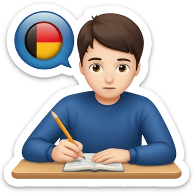 italian german quiz sticker