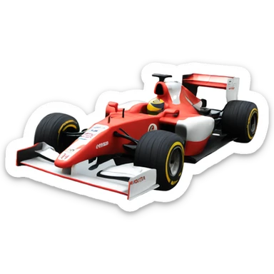 f1 car sticker