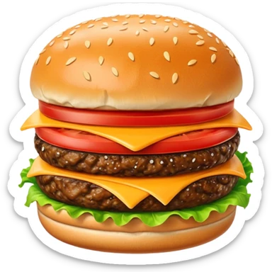 Beef Burger sticker