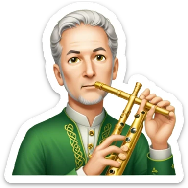 Irish Musician sticker