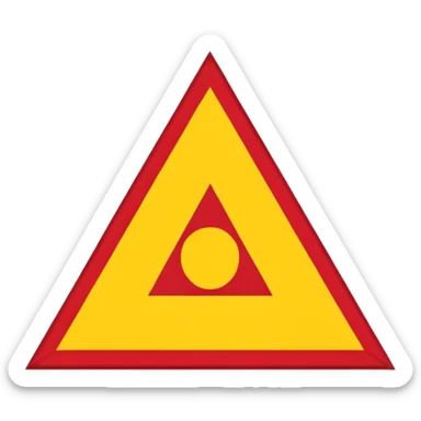 Sicilian flag sticker