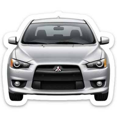 Mitsubishi lancer 10 sticker