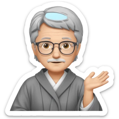 ancient The wise librarian sticker