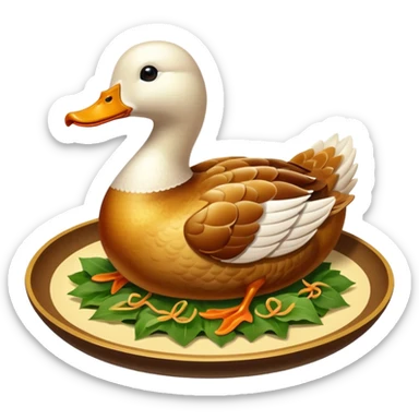 comida japonesa pato sin chef sticker