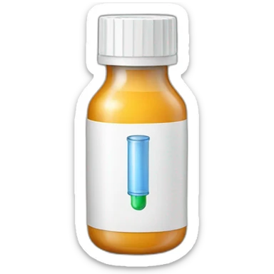 Insulin vial sticker