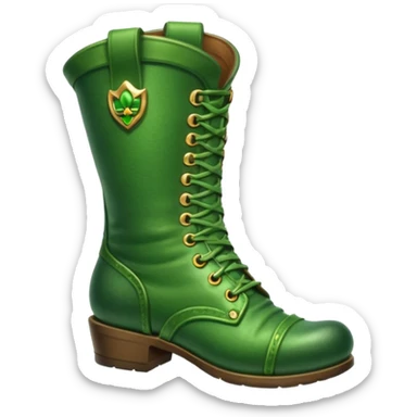 leprechaun boot sticker