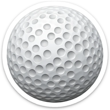 Golf Ball sticker