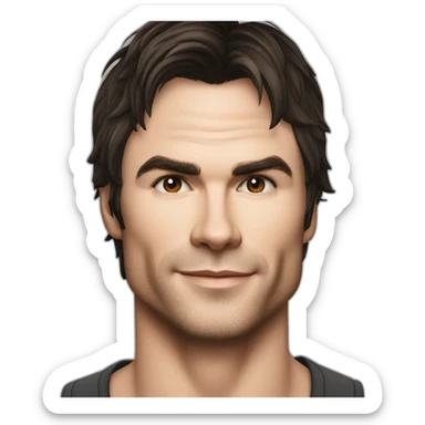 Ian Somerhalder sticker