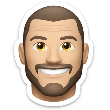 Randy Orton wwe superstar le plus réaliste possible avec un titre  sticker