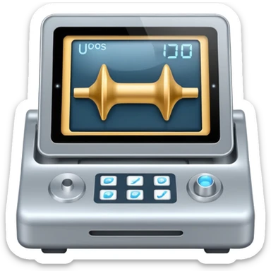 ultrasound machine system - large new more front view large ones sticker