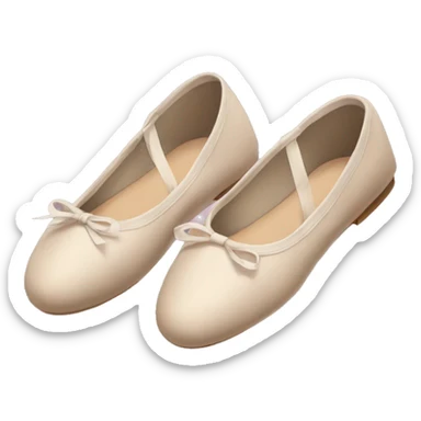 Ballet flats sticker
