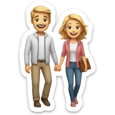 happy parents sticker