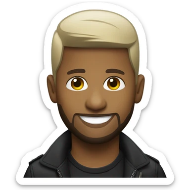 Singer usher sticker