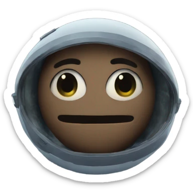 Cosmic being that is composed of space itself sticker