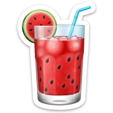 watermelon drink sticker