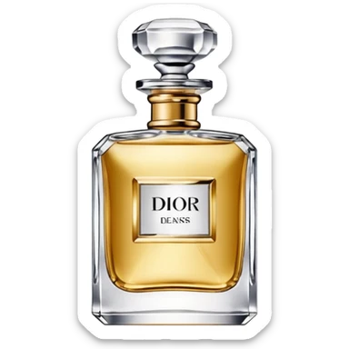Dior parfum sticker