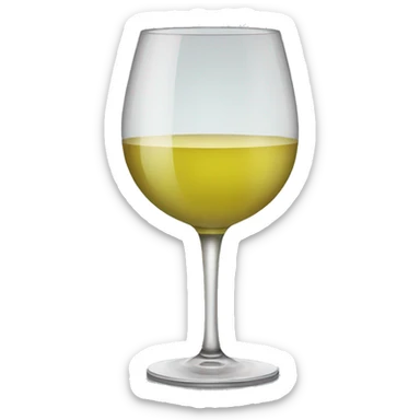 white wine sticker