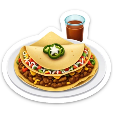 Tex mex  sticker