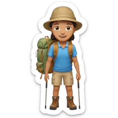camper hero sticker