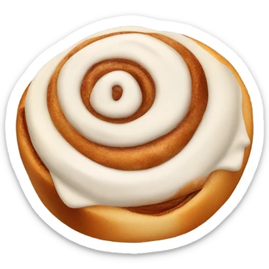 Cinnamon roll sticker