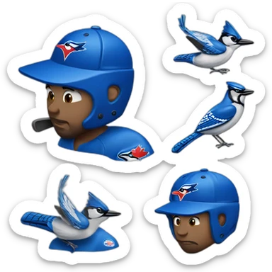 blue jays sticker