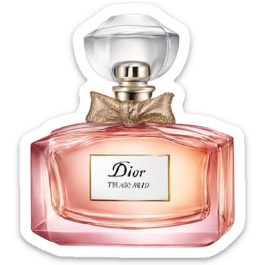 perfume dior  sticker