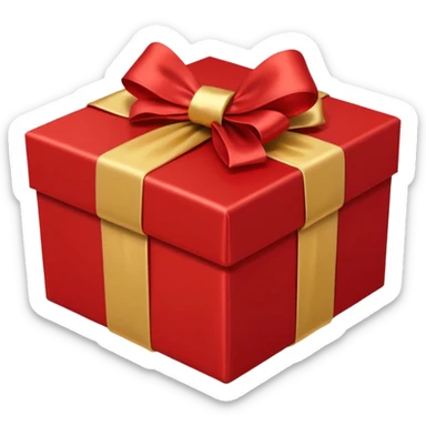 gift box sticker