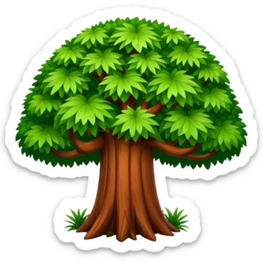 Redwood,Foliage sticker