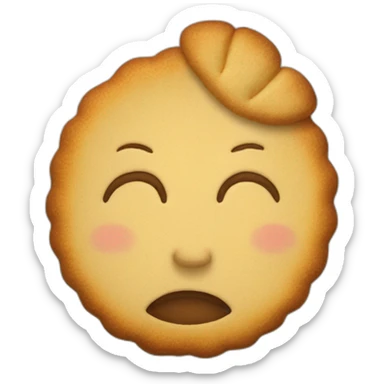 cuadro de una galleta sticker