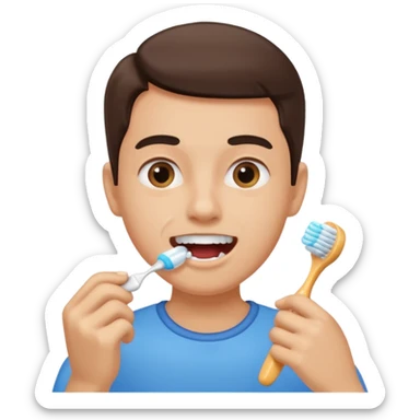 cepillado dental/tooth brushing sticker