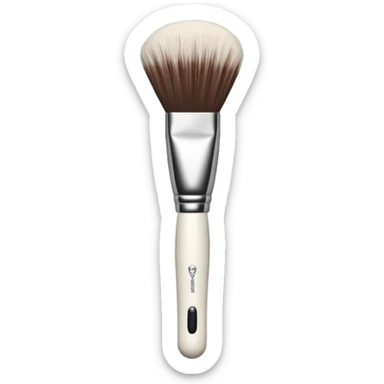 makeup brush sticker