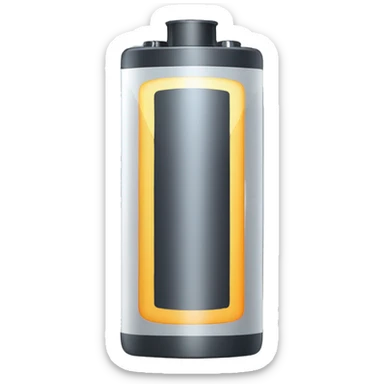 battery charge levels sticker