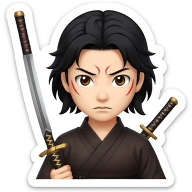 demon slayer sticker