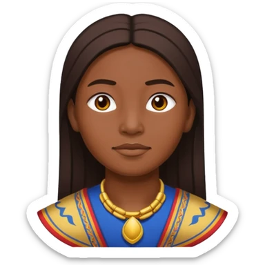 filipino wearing salakot sticker