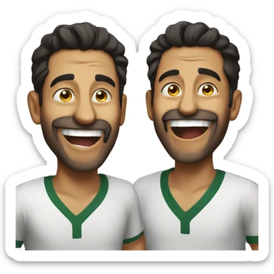 Pakistani guy laughing like this 😂 sticker