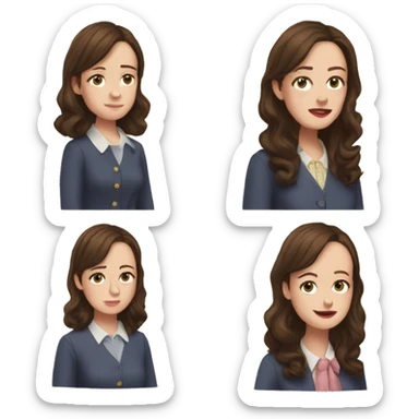 Rory Gilmore learning sticker