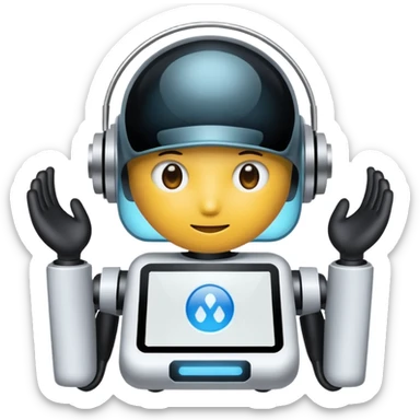 A naked fat white woman lowering her crotch onto a white man's face sticker