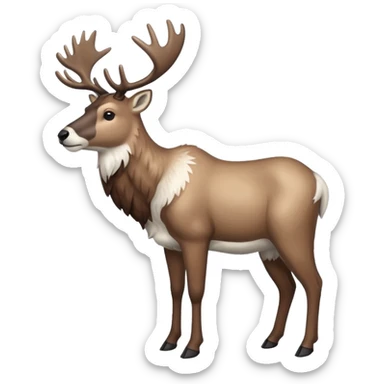 polar full boyd caribou sticker