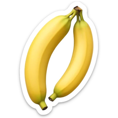 A banana wearing a pajama pant sticker