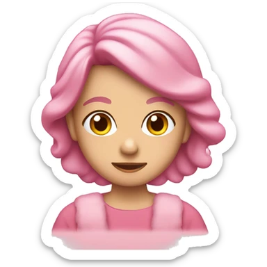 Natale in rosa sticker